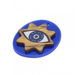 Evil Eye Badge Holder, Evil Eye, Badge, Badge Holder, Acrylic